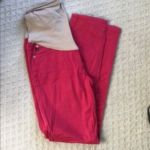 Pink AG maternity jeans